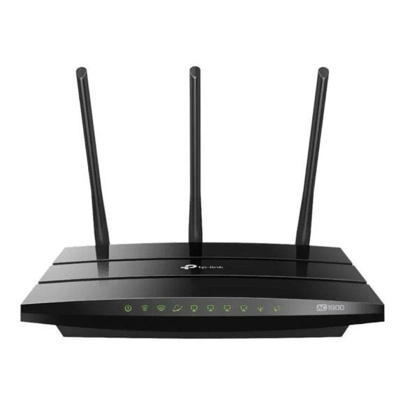 TP-Link AC1900 Smart High Speed Wi-Fi MU-MIMO Gigabit Black Router Archer A9 - Picture 1 of 14